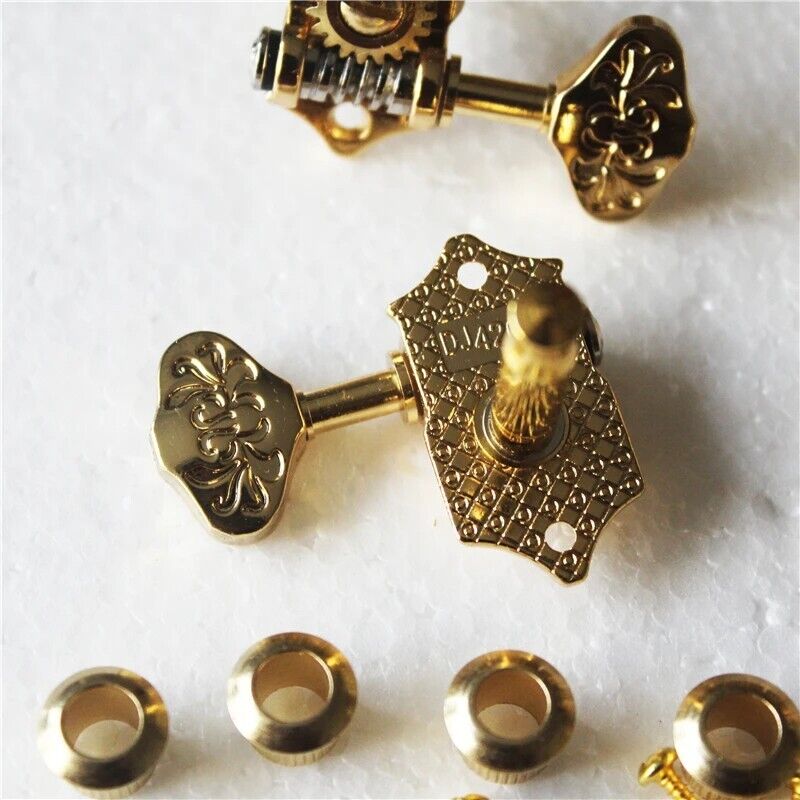 Engraved Guitar Tuners Machine Heads 3+3 Fit Rogue,Epiphone,Ibanez,Eko,Washbburn