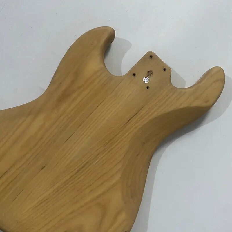 Solid Ash Wood Bass Guitar Body Fit Jazz Bass