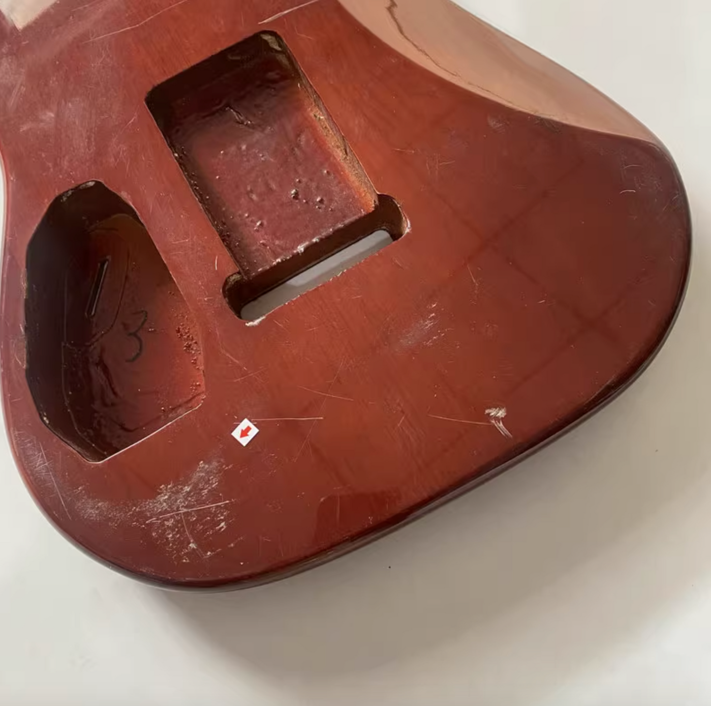 HH Quilted Maple Top Sunburst Guitar Basswood Body DIY Project