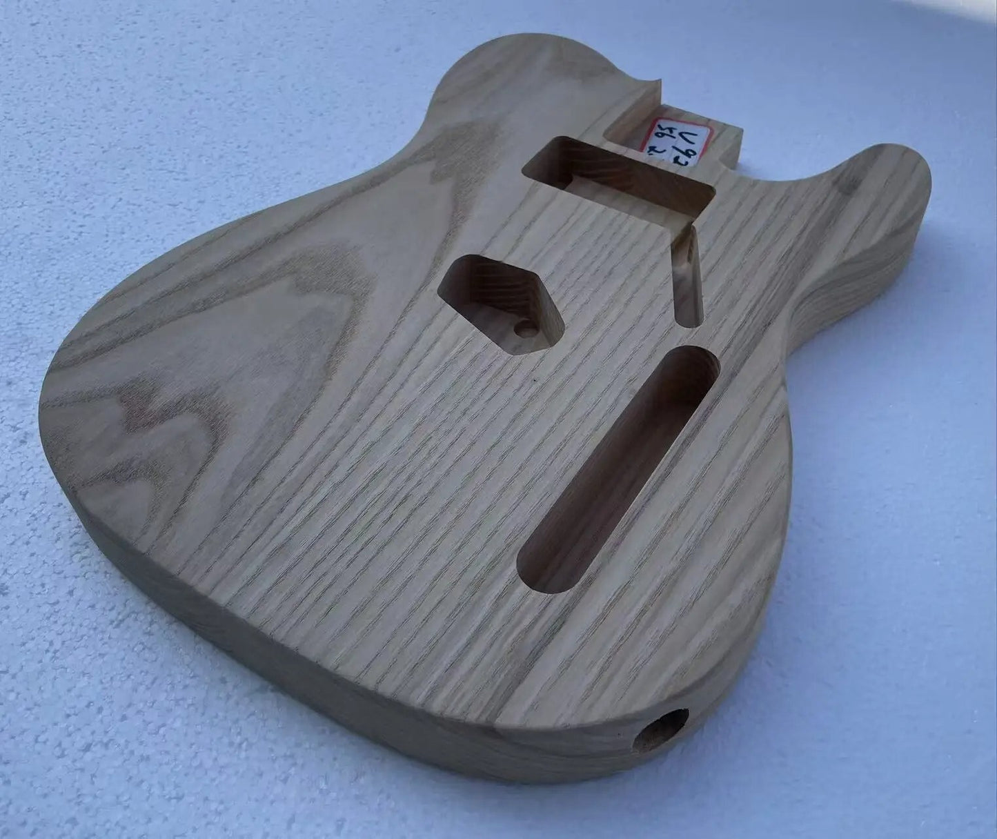 Unfinished Ash Wood Electric Guitar Body Fit Telecaster Tele