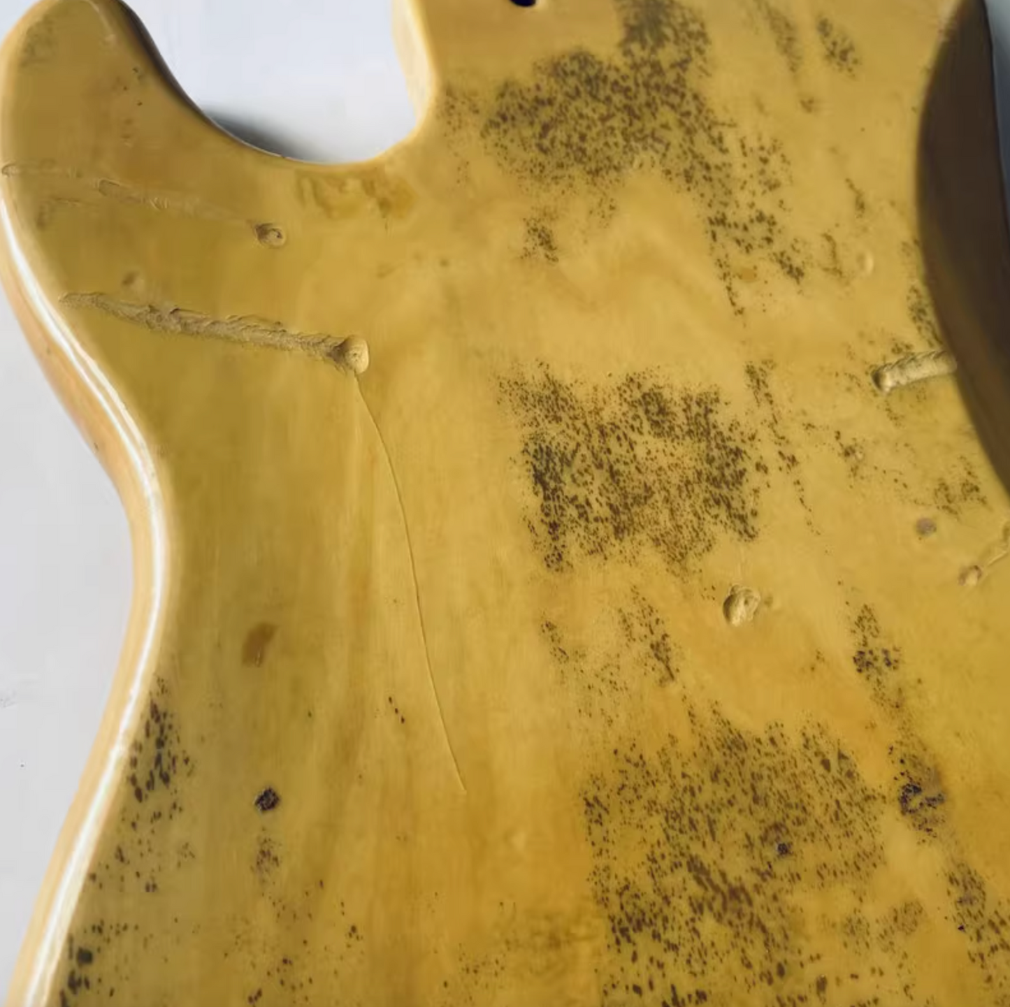 Alder Wood 4 String Bass Guitar Body DIY Project