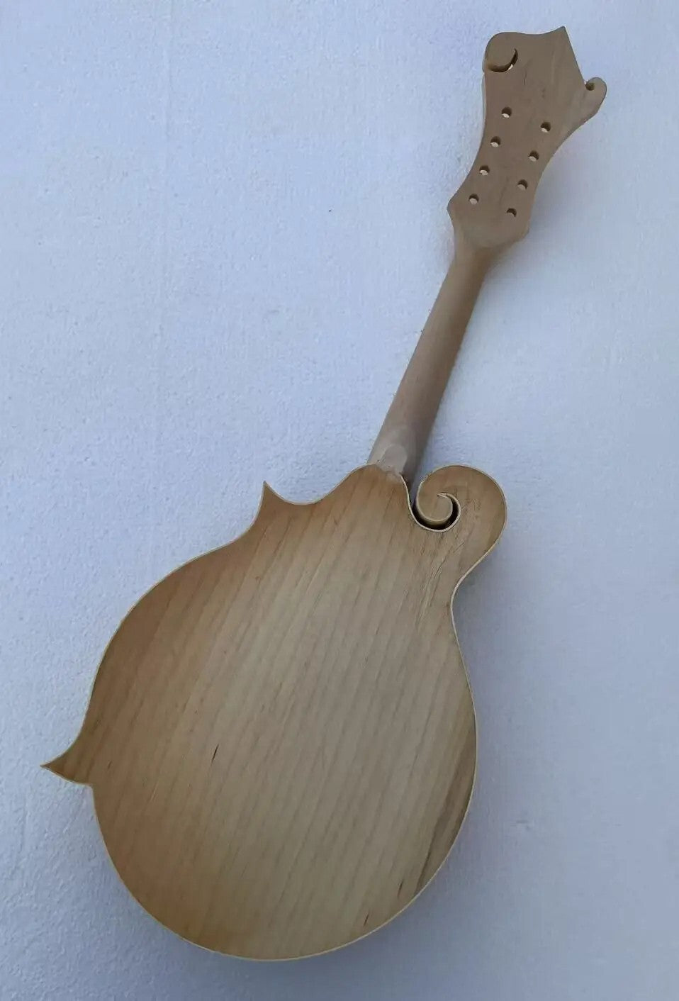 Custom DIY Project 8 String Mandolin, Maple Neck, Rosewood Fretboard