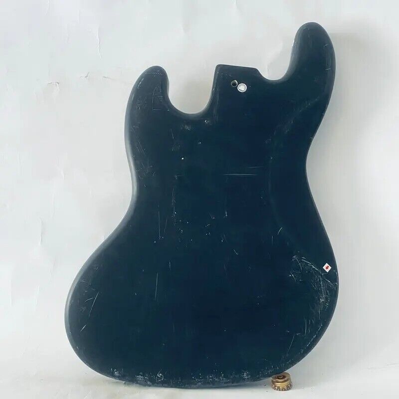 Black 4 String Jazz Bass Basswood Body