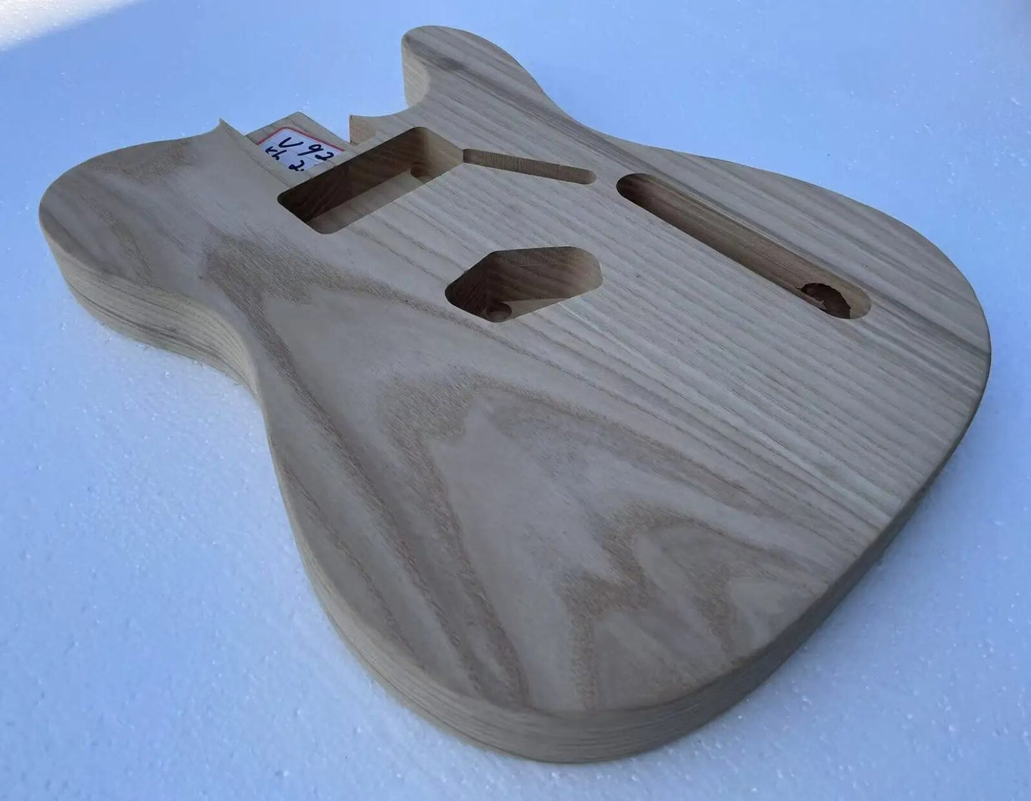 Unfinished Ash Wood Electric Guitar Body Fit Telecaster Tele