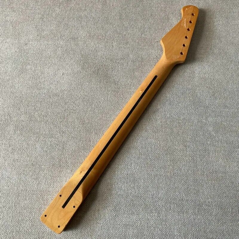 Harley Benton Maple Wood Electric Guitar Neck, 21 Frets Maple Fingerboard