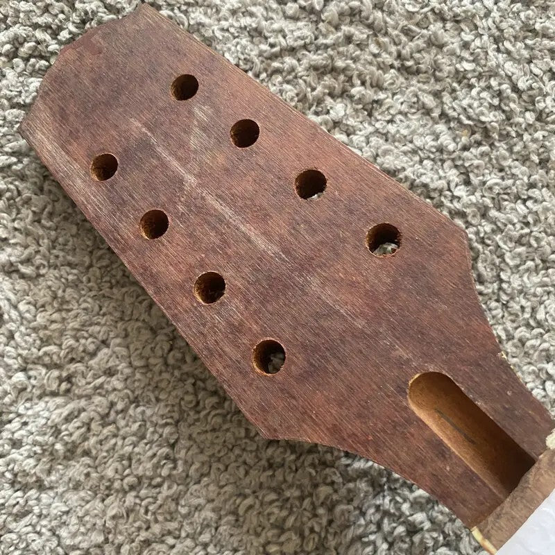 Spruce Wood Top 8 String Mandolin Body with Neck, Rosewood Fingerboard