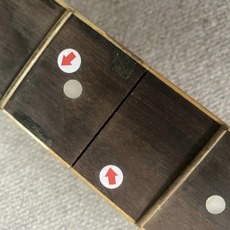 Grey Maple Wood Electric Guitar Neck, Rosewood 24 Frets Fingerboard