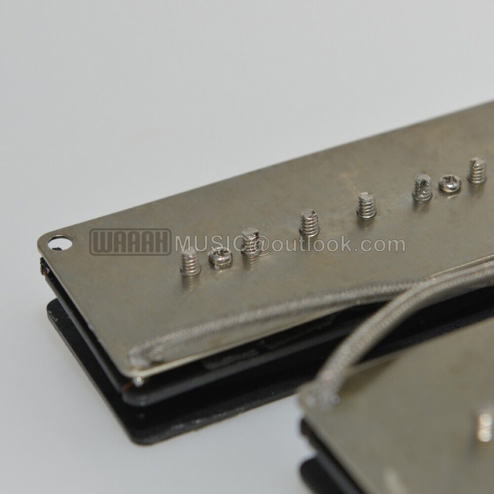 Alnico 5 Cream Guitar Soapbar Pickups Set For Fender Jazzmaster