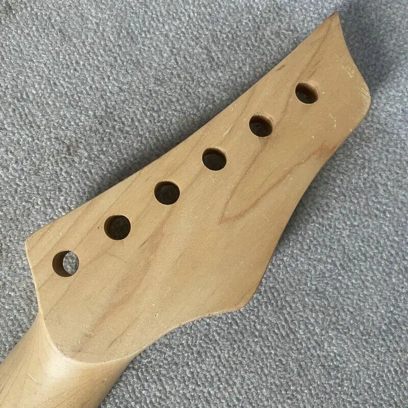 Lefty Maple Wood Guitar Neck, Maple 22 Frets Fretboard