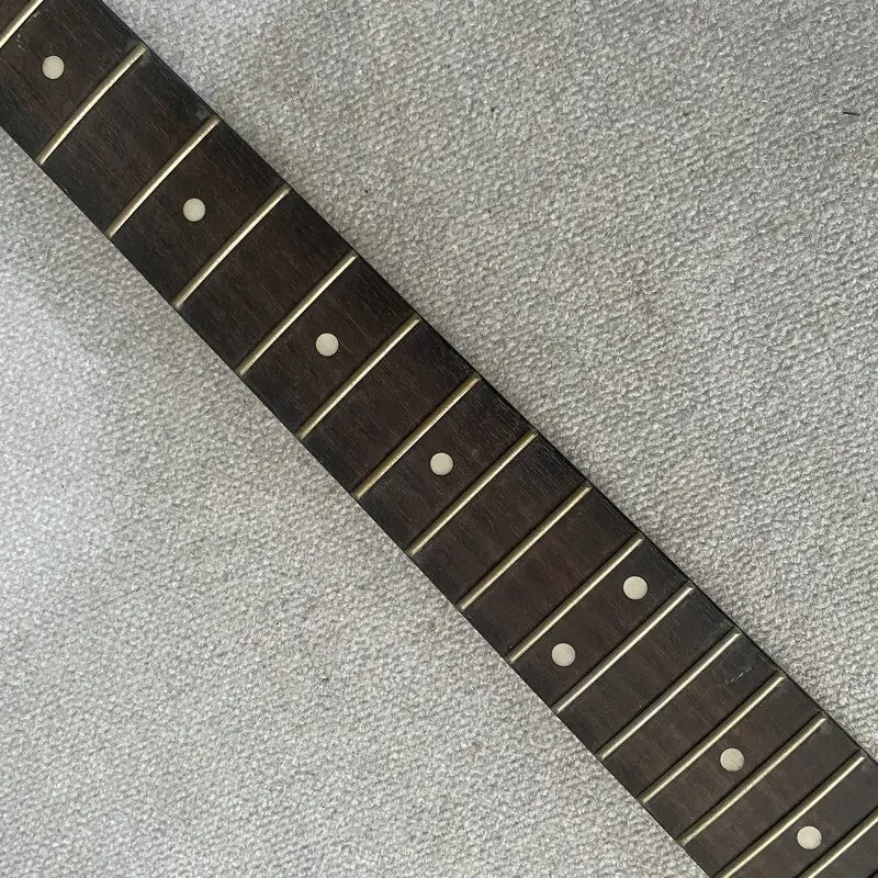Cream Maple Wood Electric Guitar Neck, 22 Frets Rosewood Fingerboard