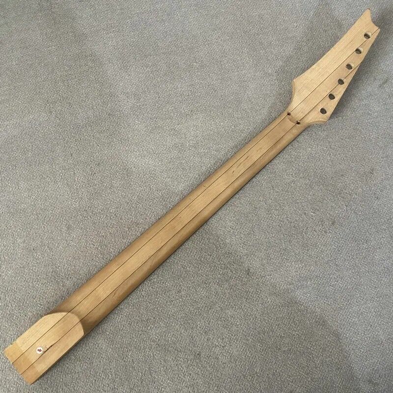 Maple Wood Electric Guitar Neck, Rosewood Fingerboard, Tree of Life Inlay