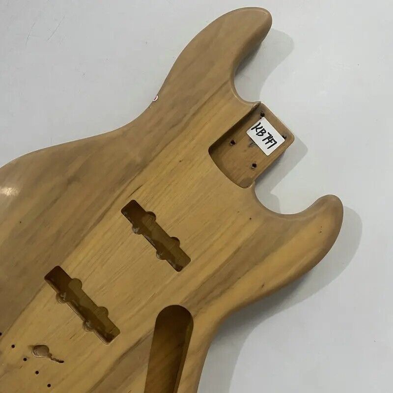 Solid Ash Wood Bass Guitar Body Fit Jazz Bass