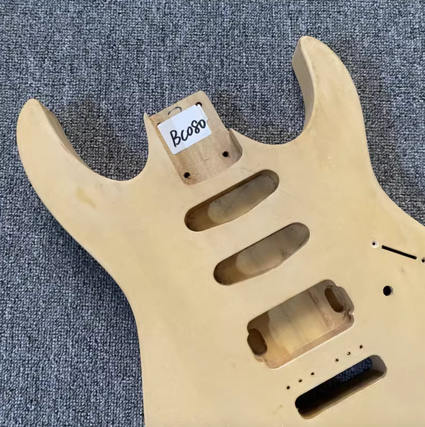 Solid Basswood HSS Guitar Body DIY Project