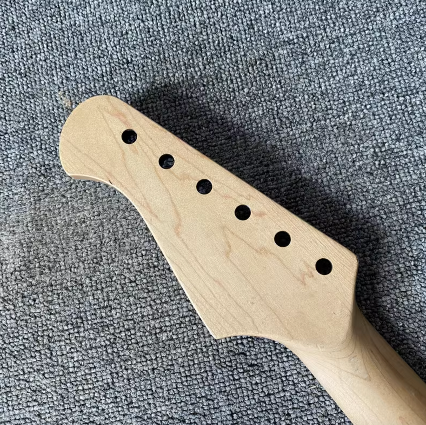 Pvoque Guitar Black Maple Wood Neck, 22 Frets Maple Fingerboard