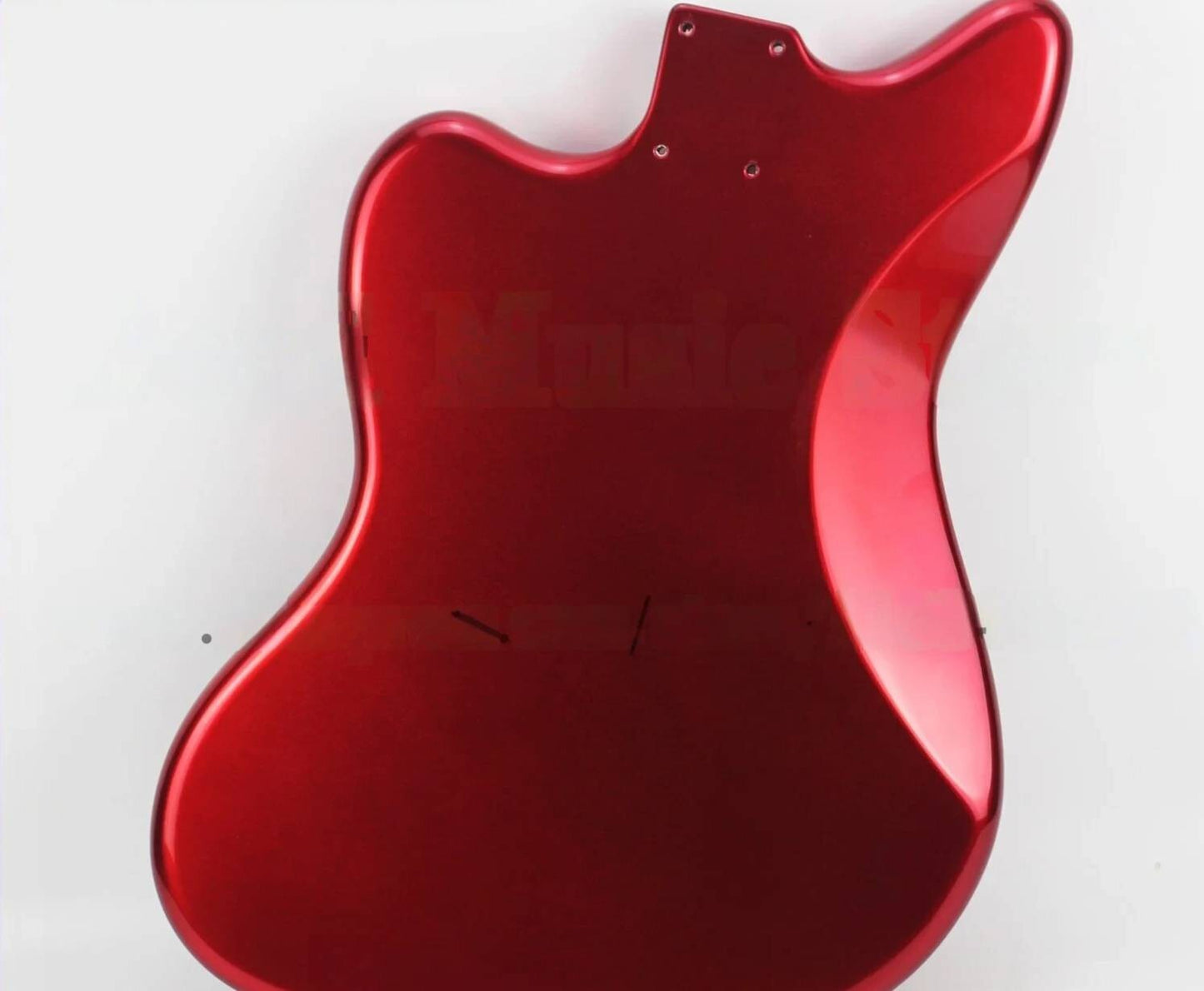 Metallic Red Alder Wood Guitar Body Fit Jaguar Guitars