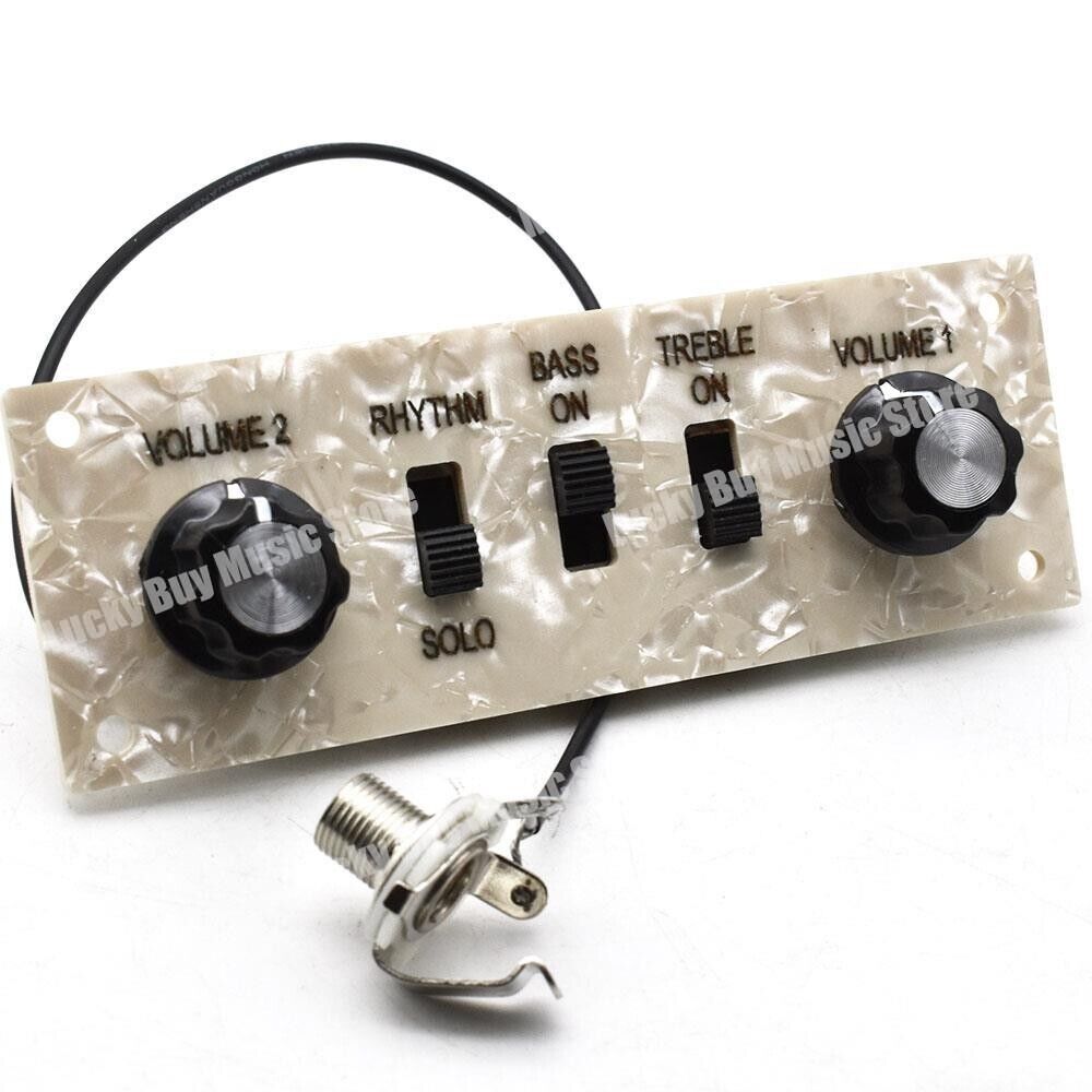 1 Set Violin Bass Loaded Control Plate For Violin Bass