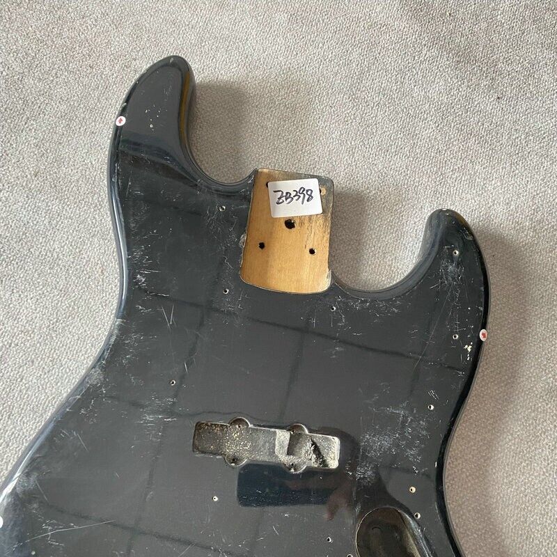 Glossy Black Solid Basswood Bass Body For Jazz Bass