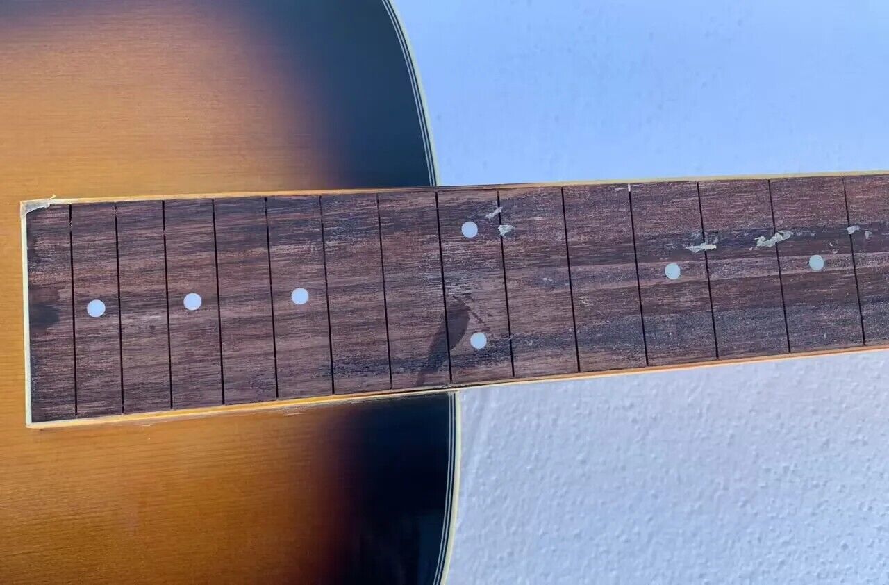 Tobacco Burst Dobro Resonator Guitar, Maple Neck, Rosewood Fingerboard