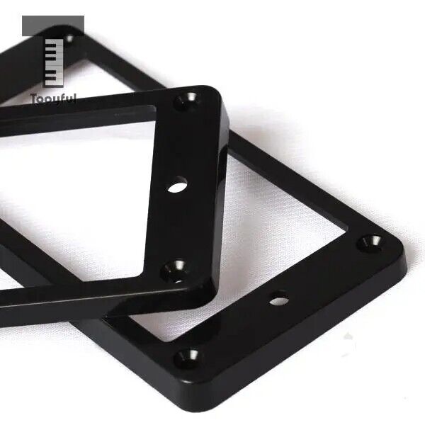Black Guitar Flat Humbucker Pickup Rings For Washburn,Rogue,Ibanez,Fender,ESP