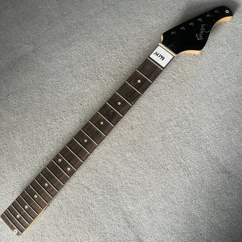 Maple Wood Raiagon Electric Guitar Neck, Rosewood 22 Frets Fingerboard