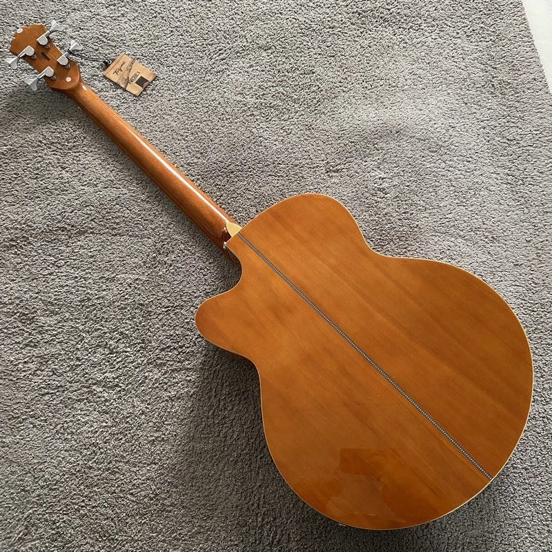 Tagima 5 String Acoustic Electric Bass, Spruce Mahogany Body, Rosewood Fretboard