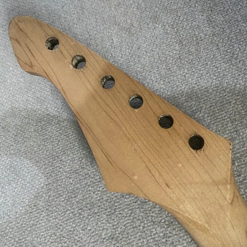 24 Frets Rosewood Fingerboard Guitar DIY Project Maple Wood Neck