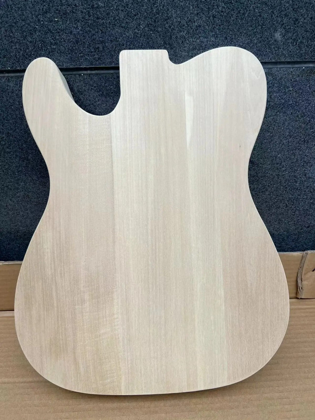 HH Mahogany Guitar Body with Tiger Maple Top Fit Telecaster Tele