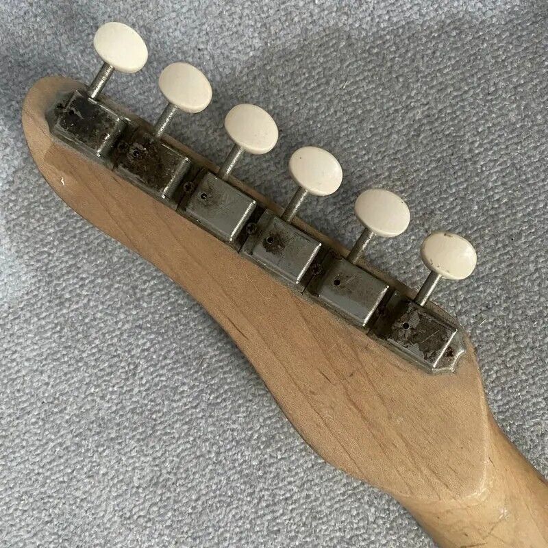 Cream Maple Wood Electric Guitar Neck, 22 Frets Rosewood Fingerboard