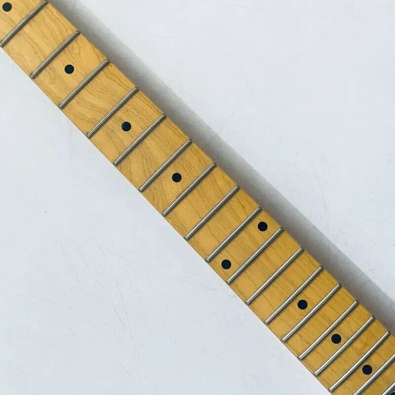 Eacle Yellow Custom Guitar Maple Wood Neck and Maple 22 Frets Fingerboard