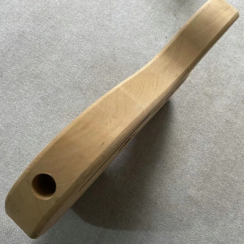 Left Handed Unfinished Basswood Guitar Body with String Through Bridge Fit Tele