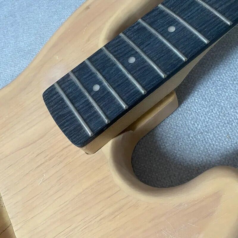 4 String Bass Guitar Body with Maple Neck, Rosewood Fretboard Fit Jazz Bass JB