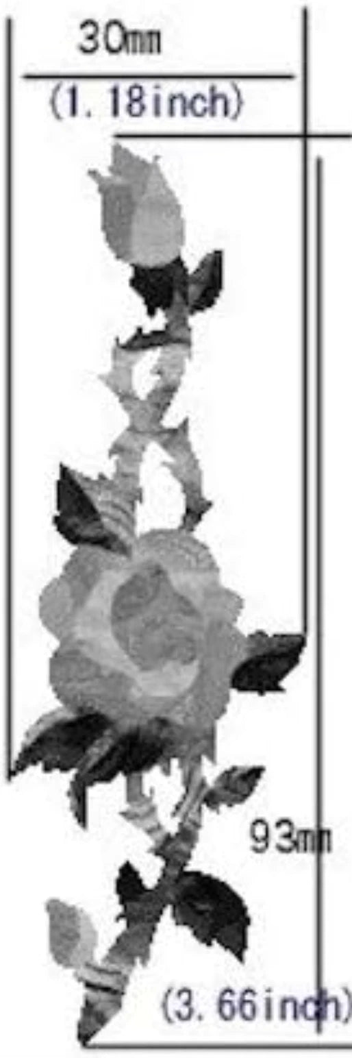Vanilla Flower Abalone Guitar Headstock Inlay Sticker Decals