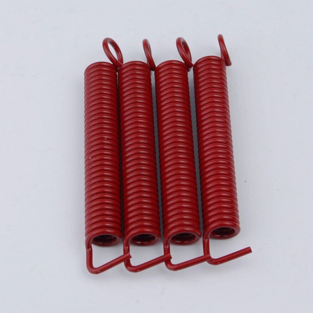 4PCS Red Guitar Bridge Tremolo Springs For Fender,Wilkinson,Ibanez,Floyd Rose