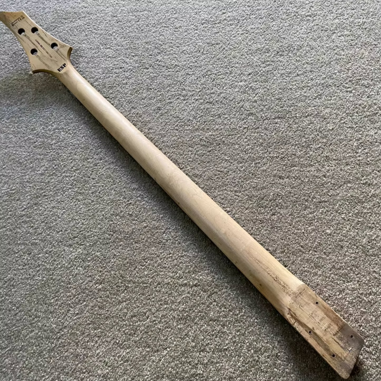 ESP LTD F-154 Maple Wood 4 String Bass Neck, Rosewood 24 Frets Fingerboard