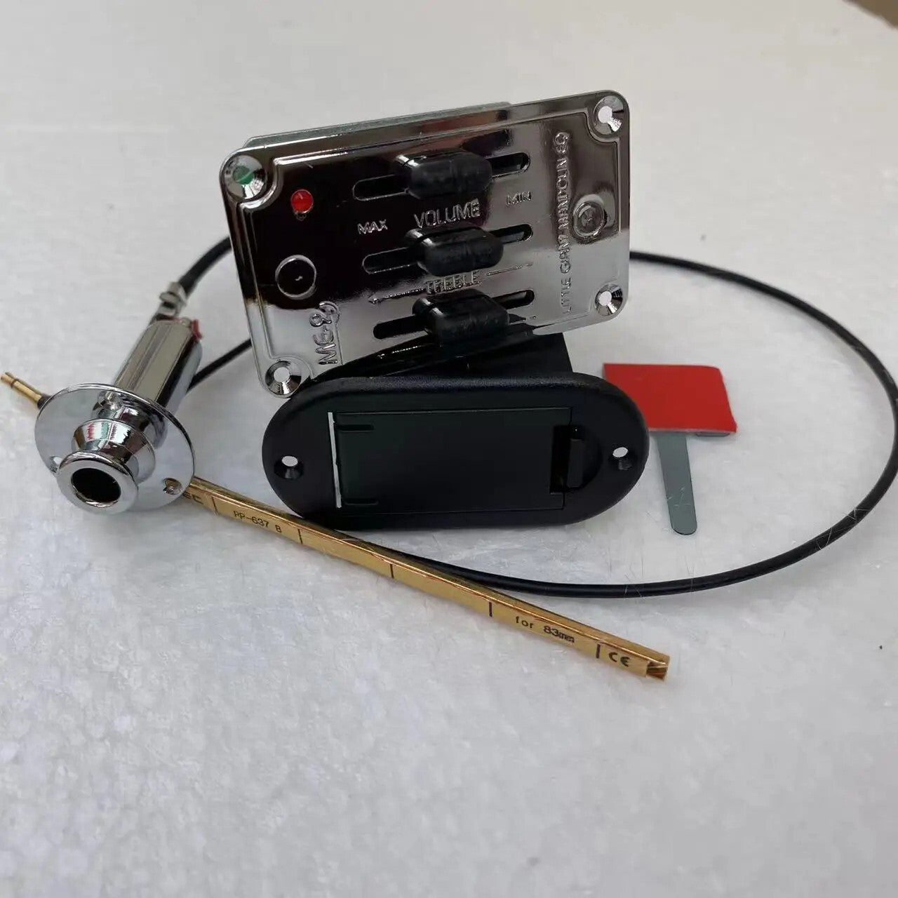 Artec 2 Band Slim Body Guitar/Mandolin EQ Equalizer with Saddle Pickup