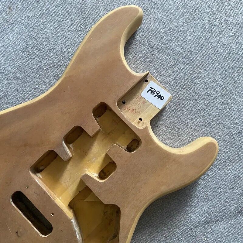 Basswood SSH Guitar Solid Body DIY Project Fit Stratocaster Strat