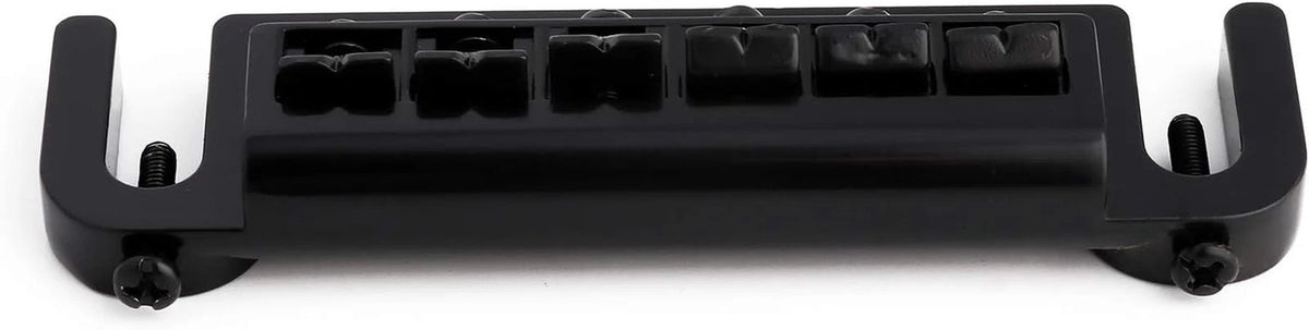Black Guitar Wraparound Tune O Matic Bridge Fit Epiphone Les Paul LP SG