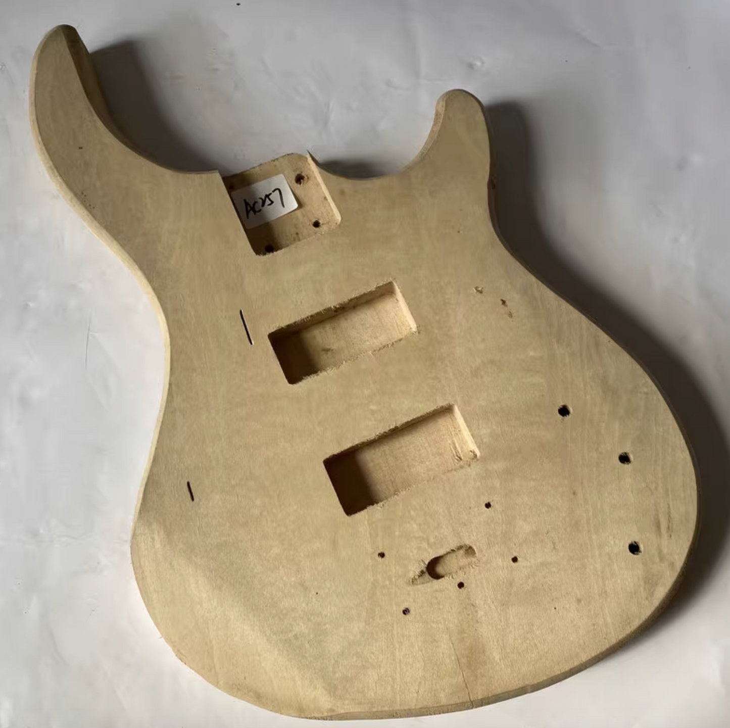 Basswood 4 String Electric Bass Guitar Body DIY Project