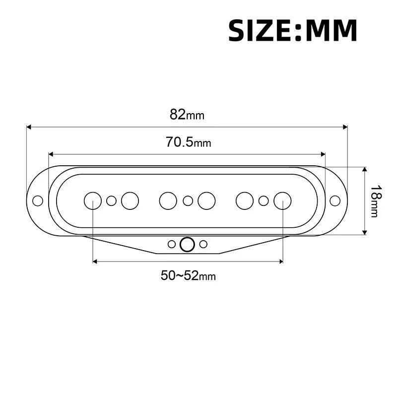 Gold Alnico 5 Guitar Single Coil Pickups Fit Stratocaster Strat