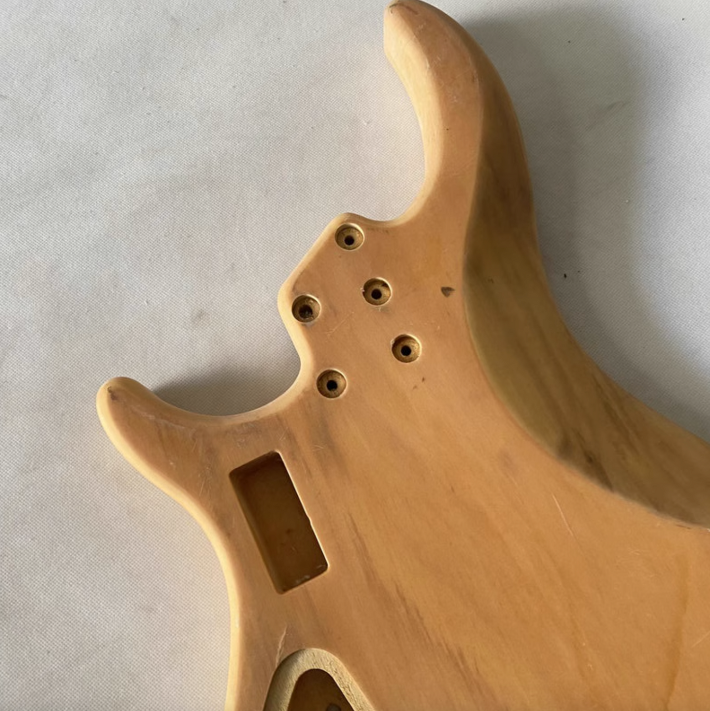 Basswood 4 String Electric Bass Body DIY Project