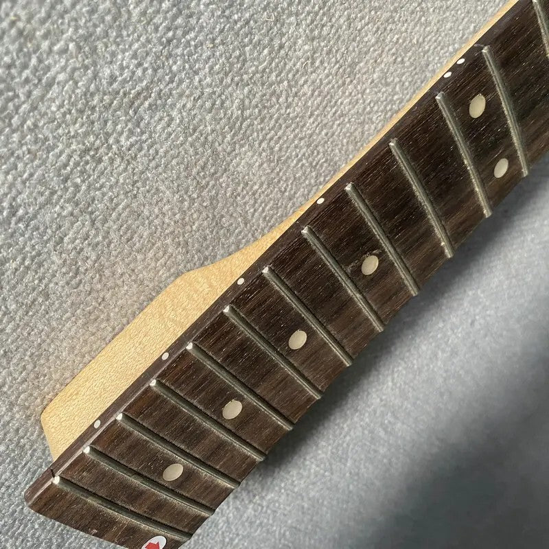 Maple Wood Raiagon Electric Guitar Neck, Rosewood 22 Frets Fingerboard