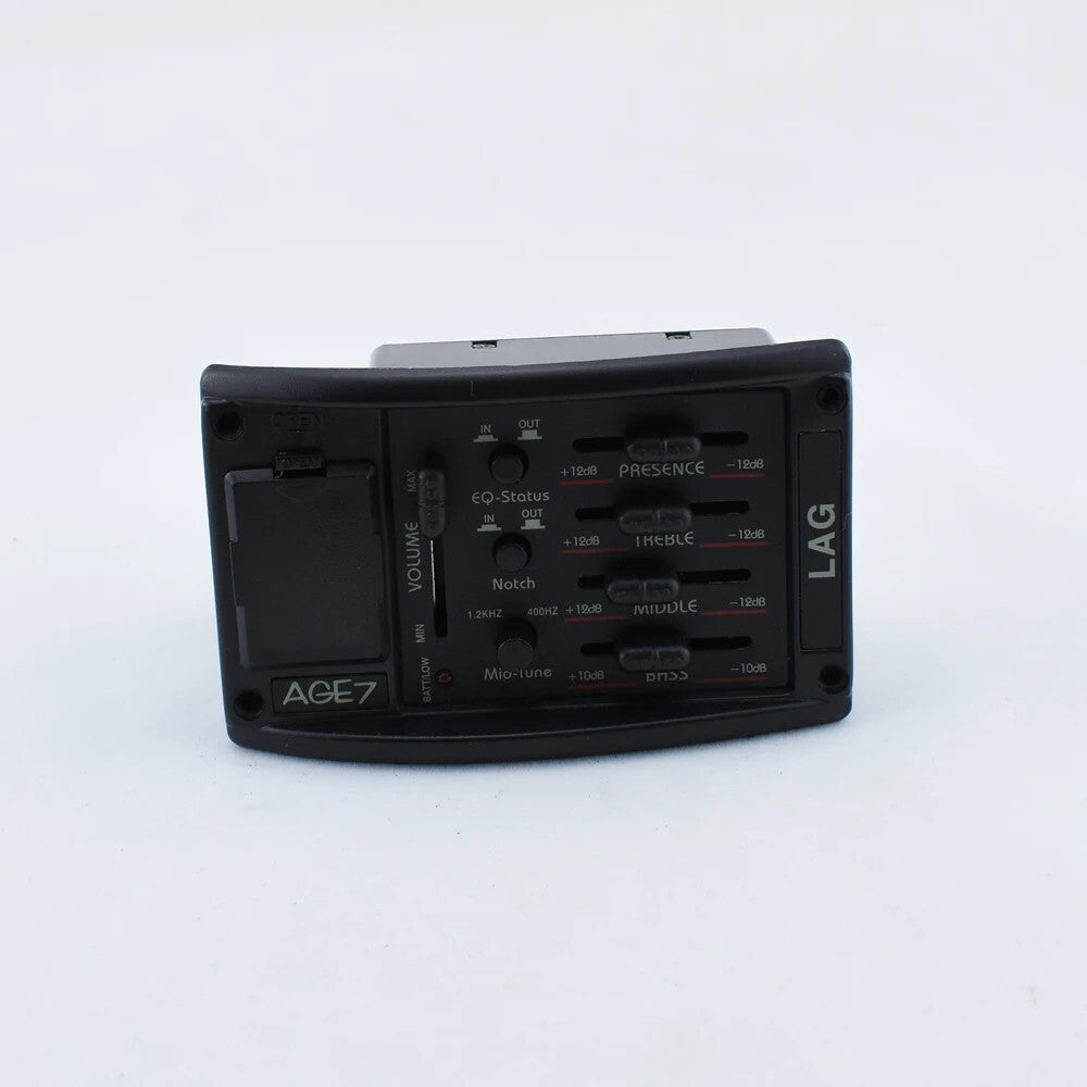 LAG AQE7 Acoustic Guitar EQ Equalizer Preamp Pickup