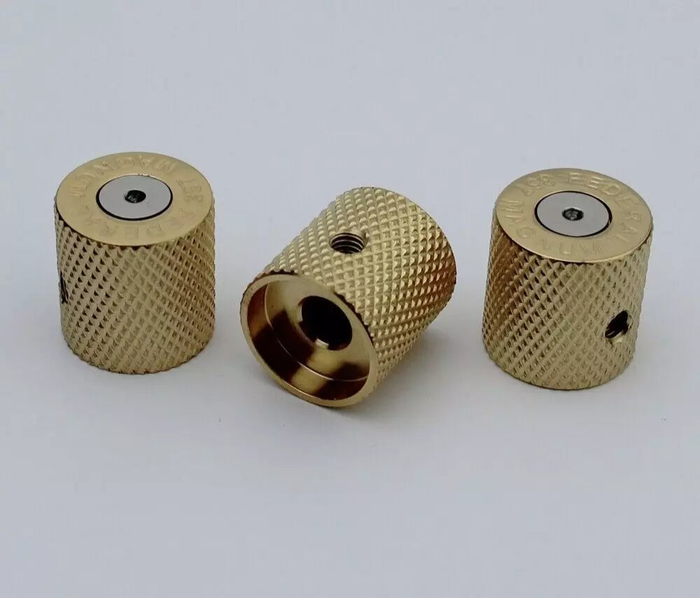 3pcs Brass Guitar Bass Control Knobs For Fender,Dean,Charvel,Ibanez,ESP