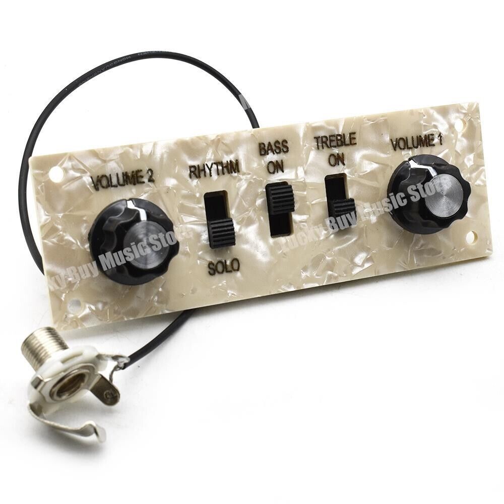 1 Set Violin Bass Loaded Control Plate For Violin Bass