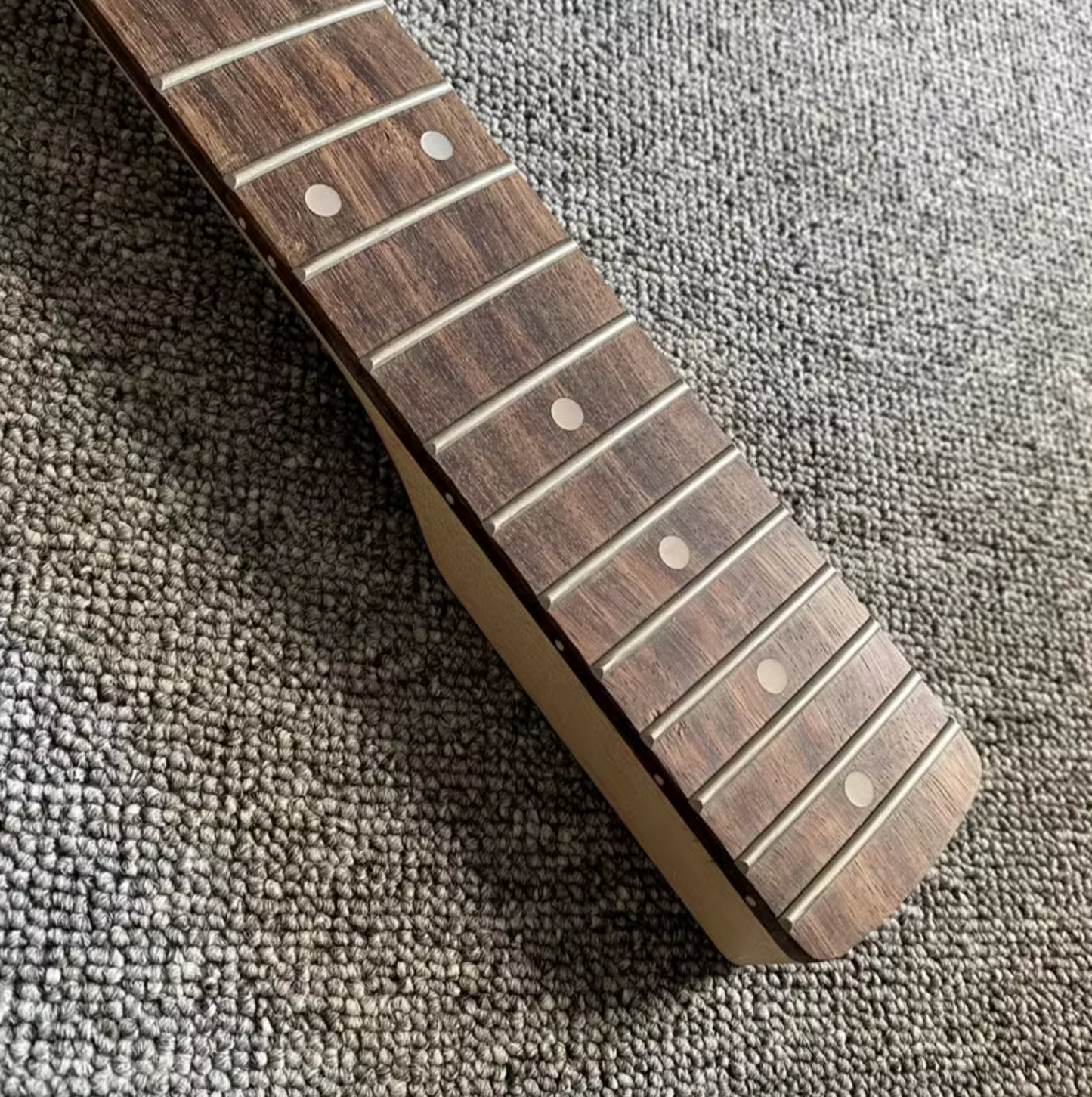 Maple Wood Electric Guitar Neck, Rosewood 21 Frets Fingerboard