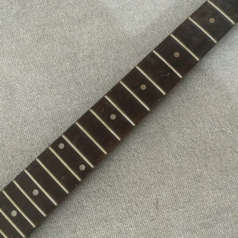 Black Electric Guitar Maple Wood Neck, Rosewood 21 Frets Fretboard DIY Project
