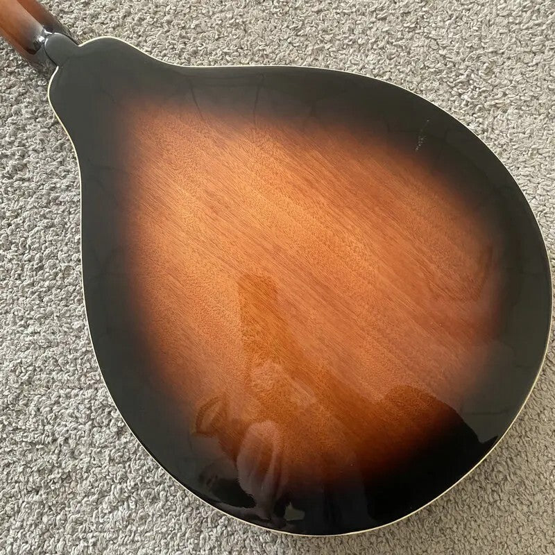 Tobacco Burst 8 String Mandolin Guitar, with Mahogany Neck, Rosewood Fingerboard