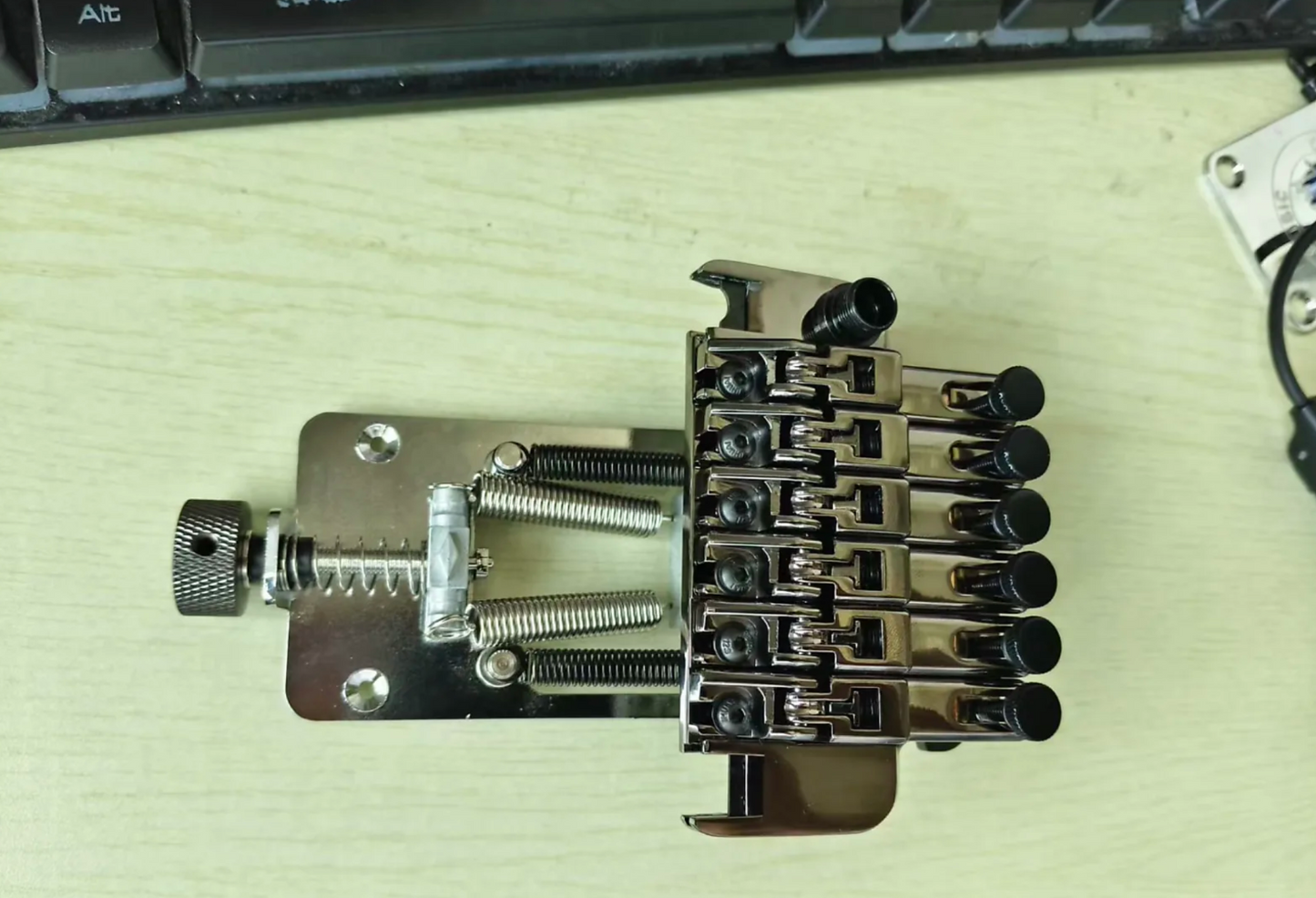 Ibanez Edge Zero II Guitar Bridge Tremolo System in Black Nickel Fit RG/S/RGA