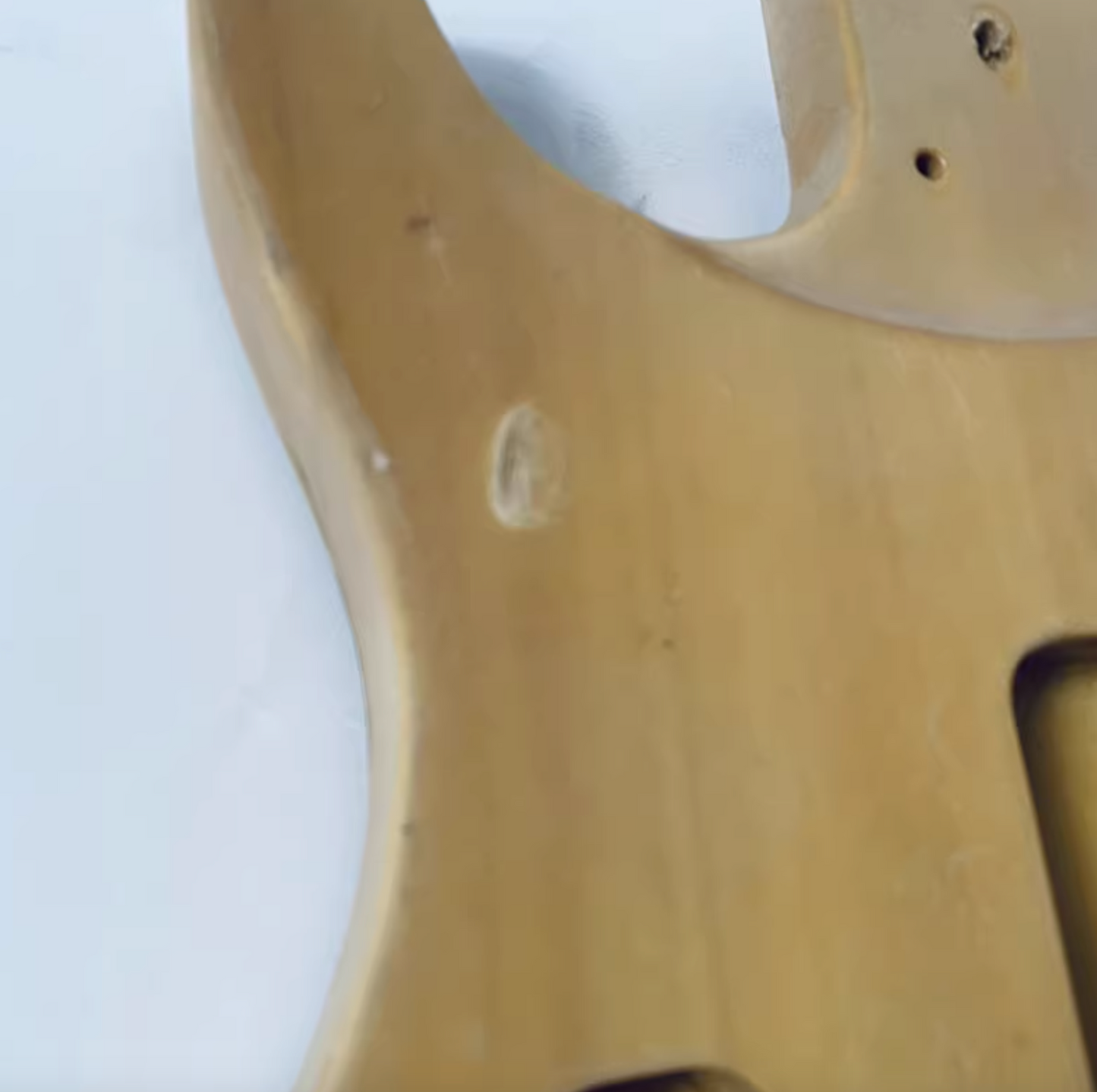 HSS Veneer Tiger Maple Top Guitar Basswood Body DIY Project
