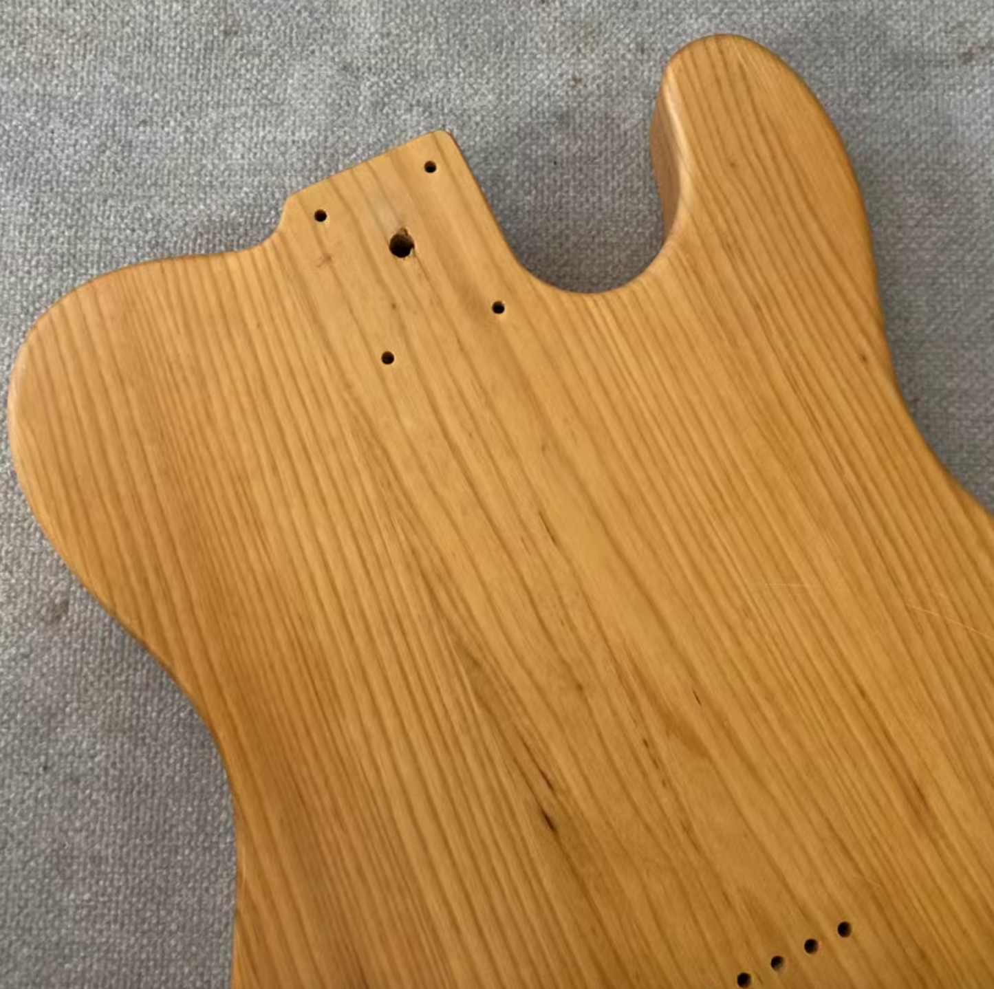 Lefty Ash Wood Guitar Single Cut Body Fit Telecaster Tele